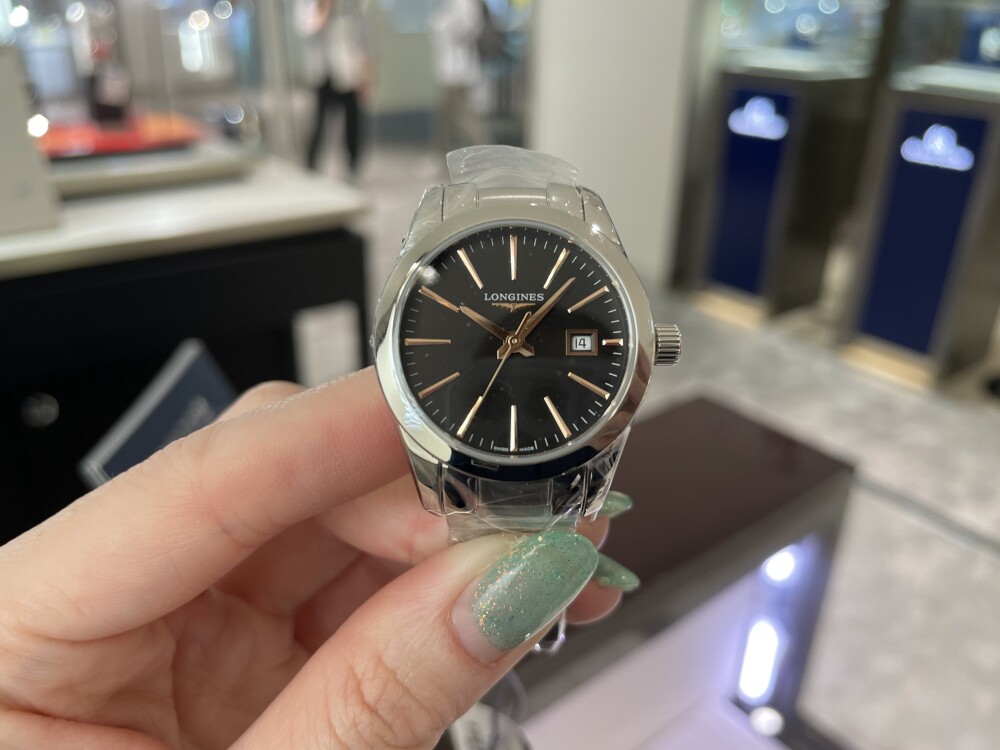 【LONGINES】ブラックカラーも登場！【ロンジン】L2.286.4.52.6