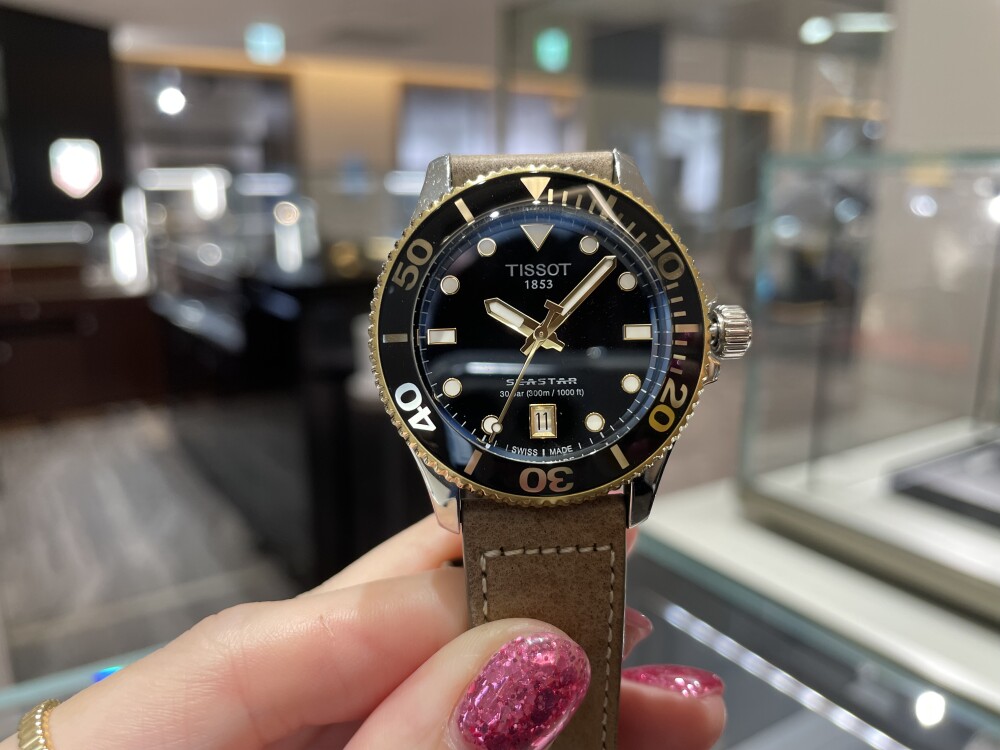 【TISSOT】夏がすぐそこに！【ティソ】T120.210.21.051.00
