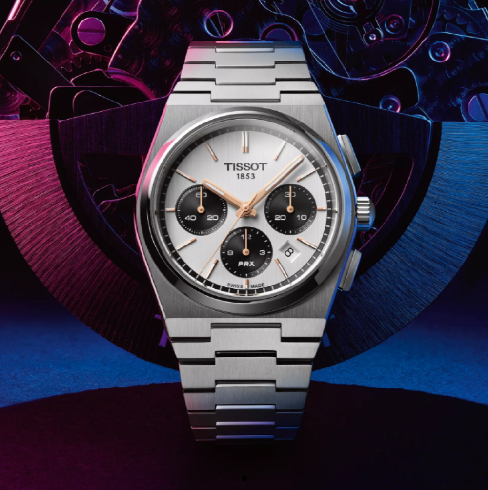 【ティソ】3針だけじゃない、PRX”クロノ”【TISSOT】