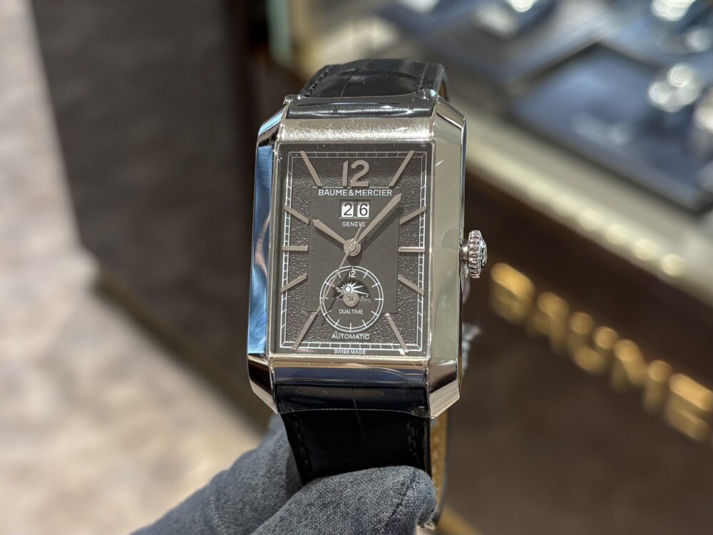 【BAUME&MERCIER】洗練されたビックデイト【ボーム&メルシエ】Hampton10666