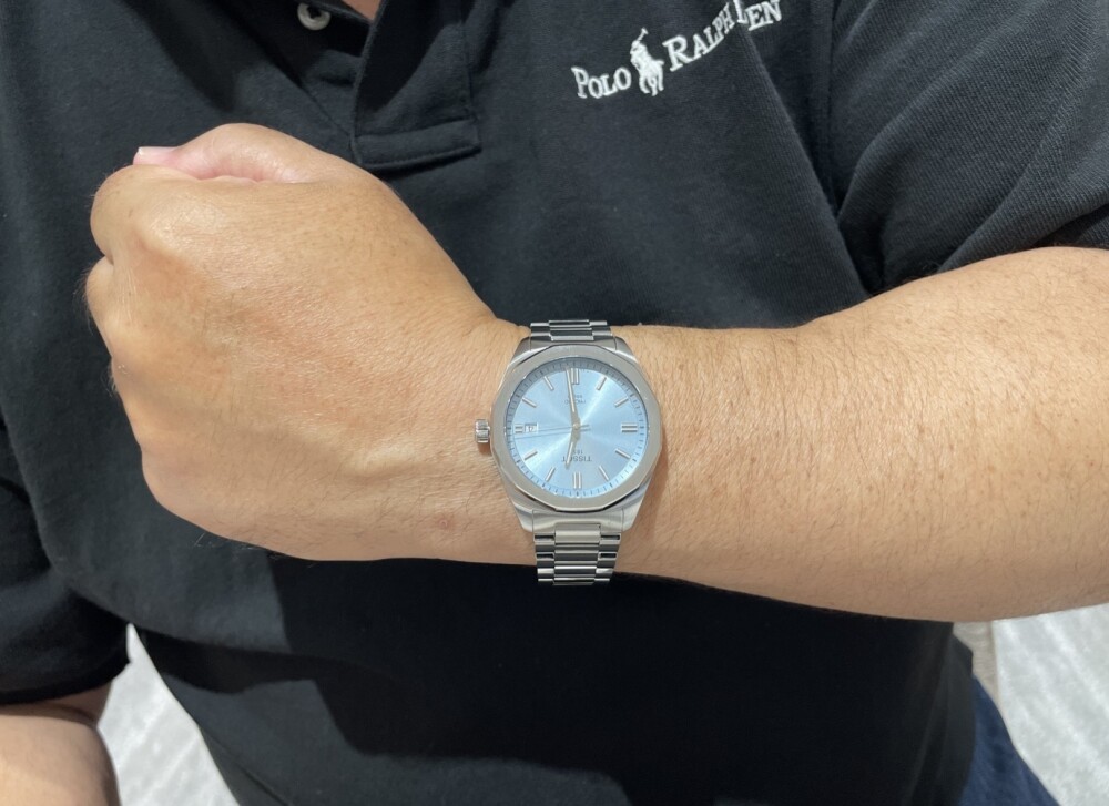【TISSOT】ご購入ありがとうございました！爽やかアイスブルーのPRC100【ティソ】T151.422.11.351.00