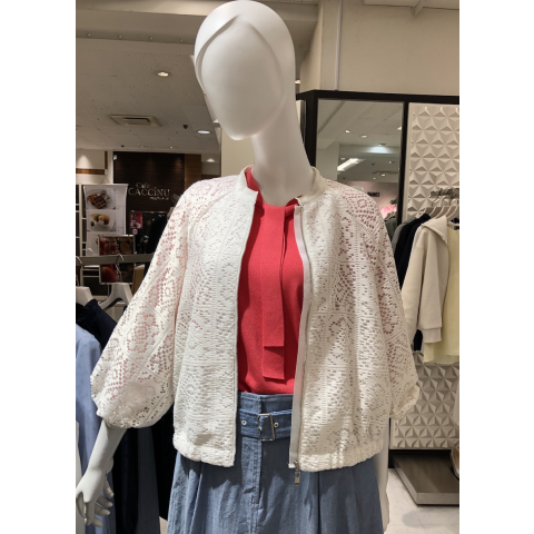 新品 リフレクト チェッカーレースブルゾン トレンドなレースブルゾン✨ | リフレクト | 松坂屋静岡店公式 SHOP BLOG