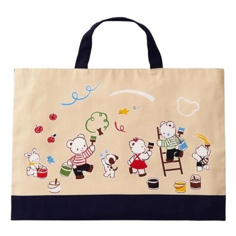 【新品】希少！！familiar ファミちゃんロゴ　マチ付きバッグ ファミちゃんリアちゃんバッグ👜 | ファミリア | 松坂屋静岡店公式