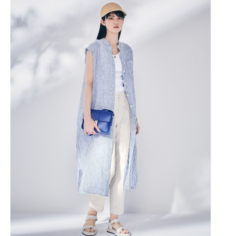 23区 1枚でも重ねても 着映える！リネンワンピース | 23区Select