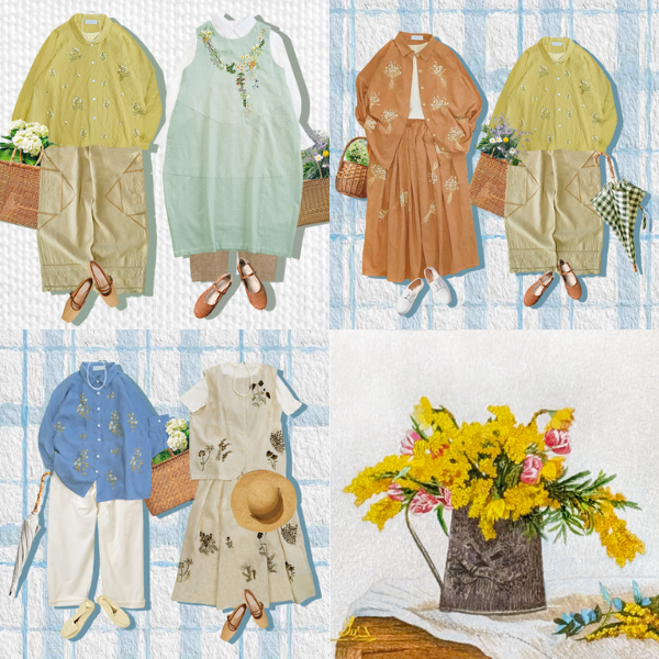 予告【葵テラス】夏のさわやか刺繡　Embroidery Shop ONGON