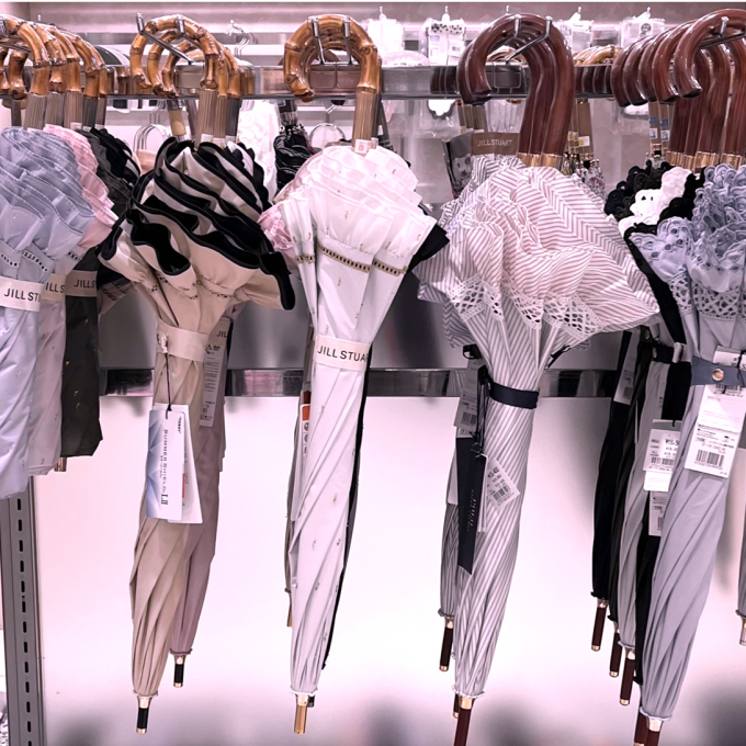 晴雨兼用傘　フリルシリーズ