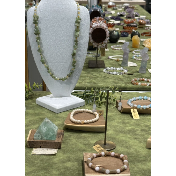 【葵テラス】Dearest クリスタル＆ミネラルフェア開催中