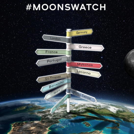 スウォッチ「MoonSwatchツアー」再び静岡に！
