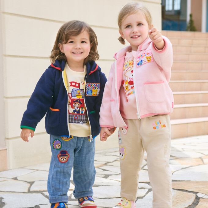 やわらかフリースジャンパー