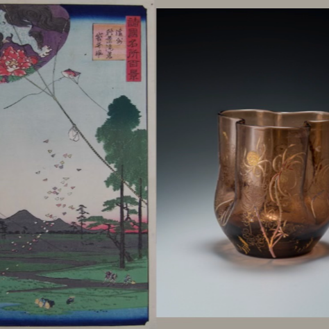 【11月6日(水)～12日(火)】ジャポニズムの世界 浮世絵版画とアール・ヌーヴォーのガラス展