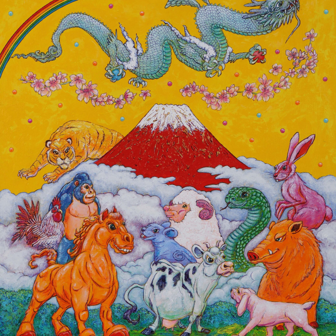 【8月6日(水)～12日(火)まで】̶ 大吉祥!! 福々爛漫 ̶ 石川茂 絵画展