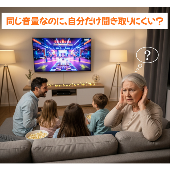 テレビの音量、上げすぎていませんか？