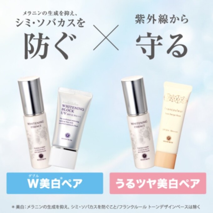 お出かけ日和は美白日和です