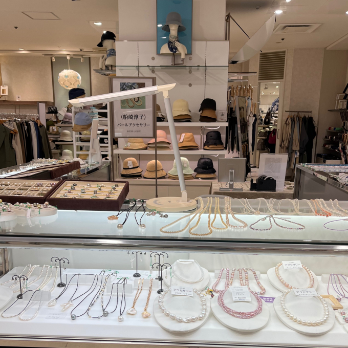 船崎淳子パールアクセサリー