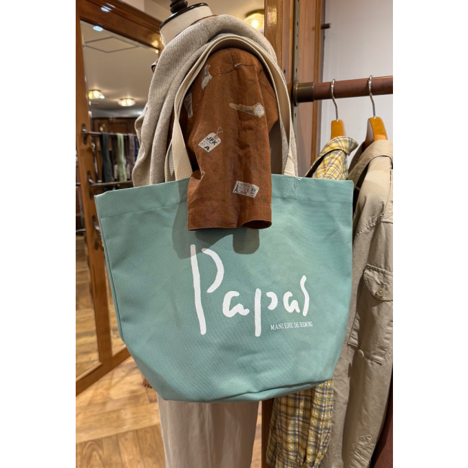 PAPAS の新作トートバッグ🆕
