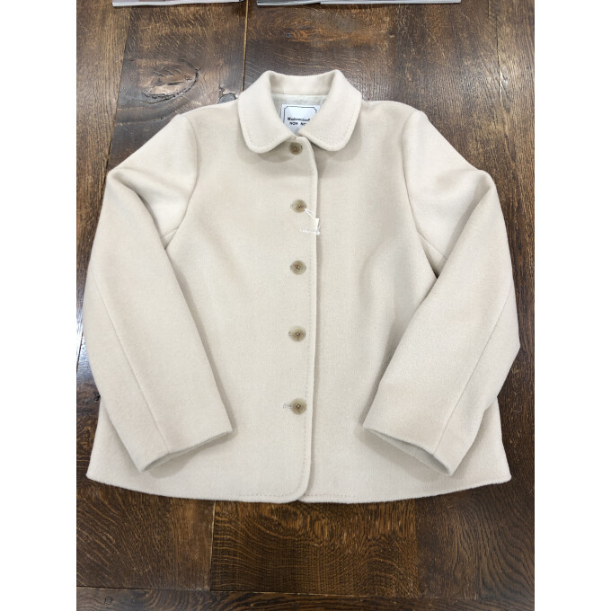 暖かなウールアンゴラコート