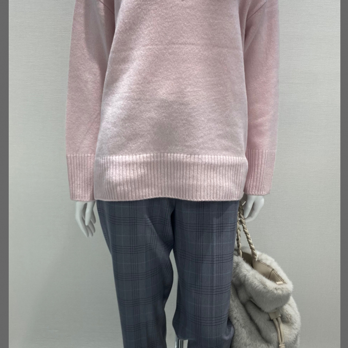 UNTITLED  S.Lサイズ ラムウールカシミヤニットスタイリング