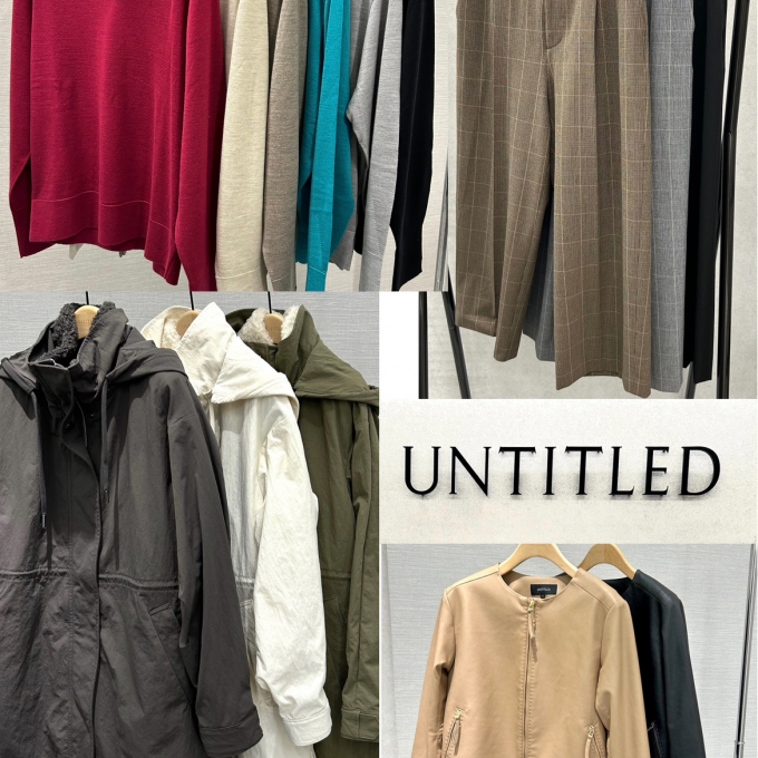 UNTITLED･INDIVIトール&ラージサイズフェア開催致します♪