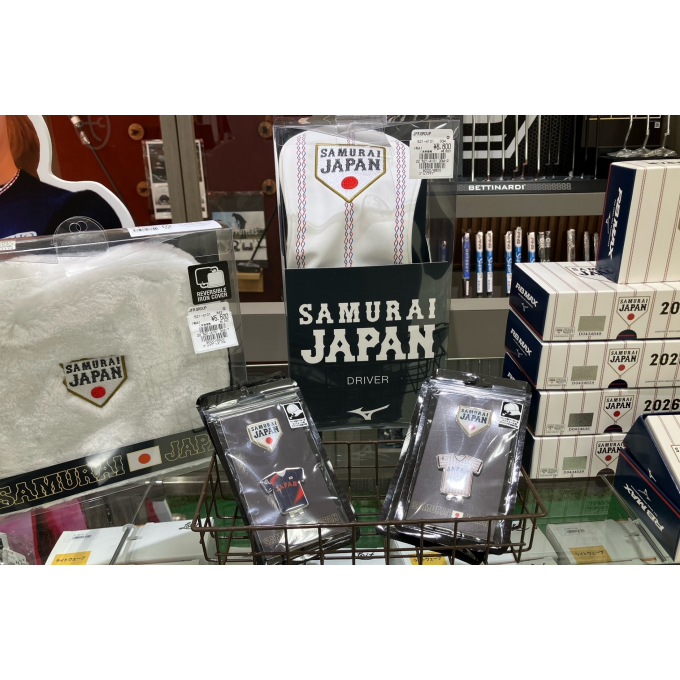 サムライジャパン公式ゴルフグッズ入荷