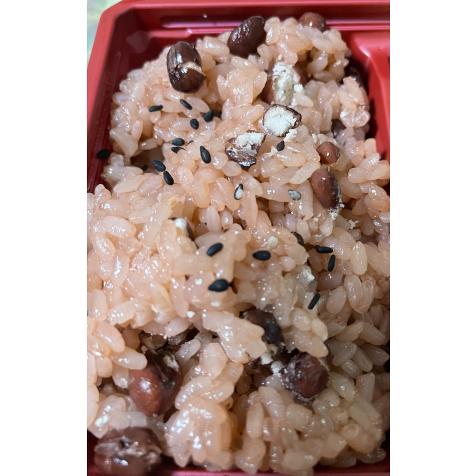 豆腐しゅうまい弁当（赤飯）《秋》