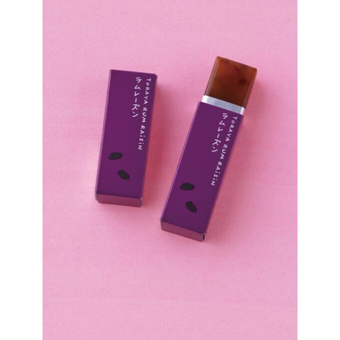 小型羊羹「ラムレーズン」