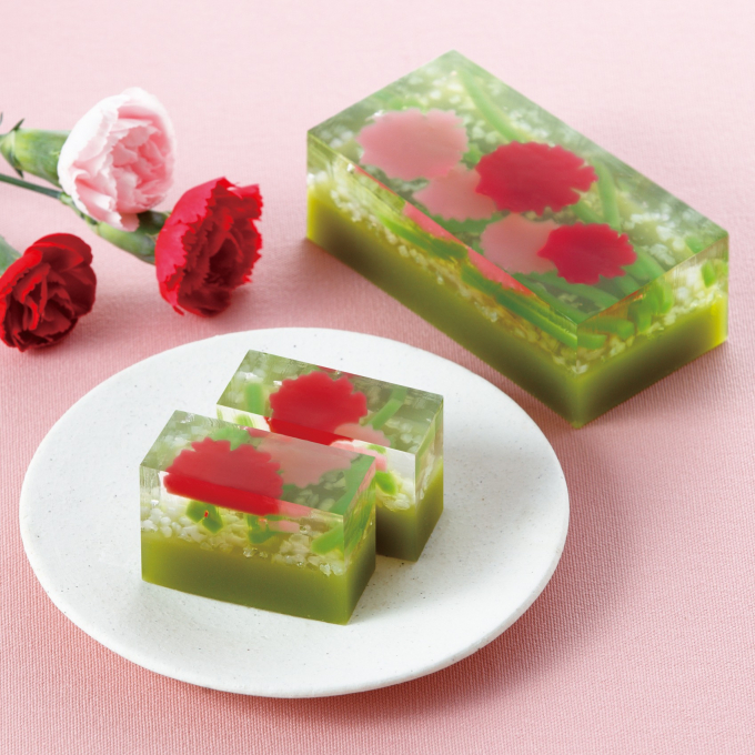 お菓子で伝えるありがとう　～贈る花～