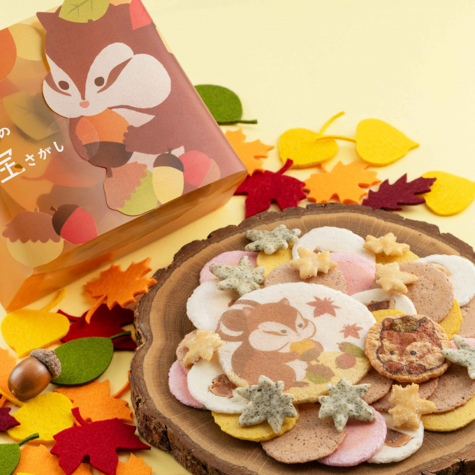 【食欲の秋】りすの宝さがし🐿️