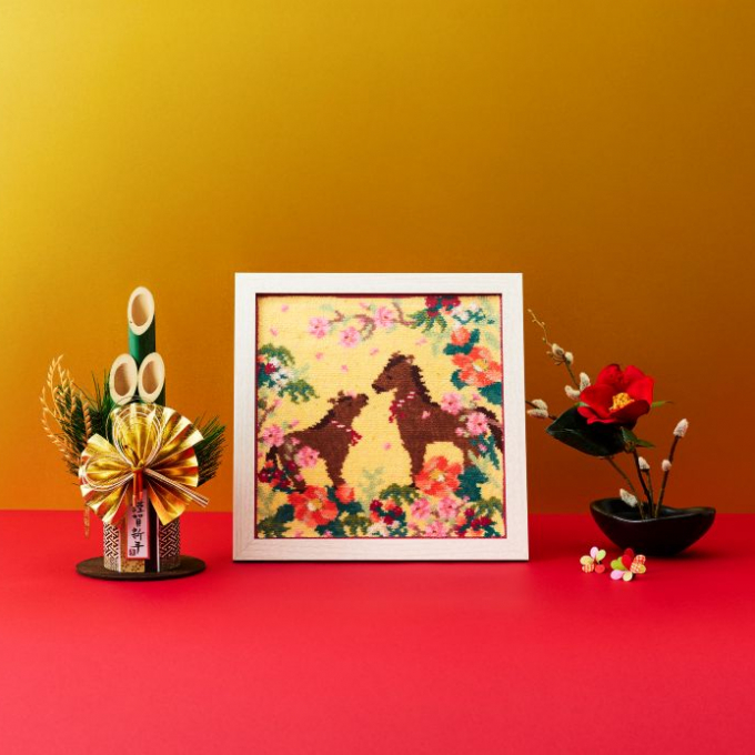 🌄🐎馬！２０２６ハンカチ🐎🌄