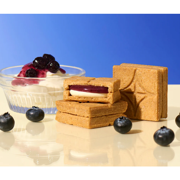 ‼NEW‼【PRESS BUTTER SAND】ブルーベリーチーズ🫐