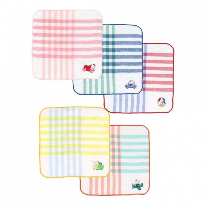 ポケットに入れやすいミニタオルハンカチ🎶