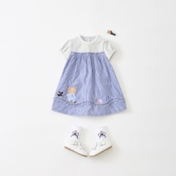 新作💙ベビーサイズのワンピースコーデ💙