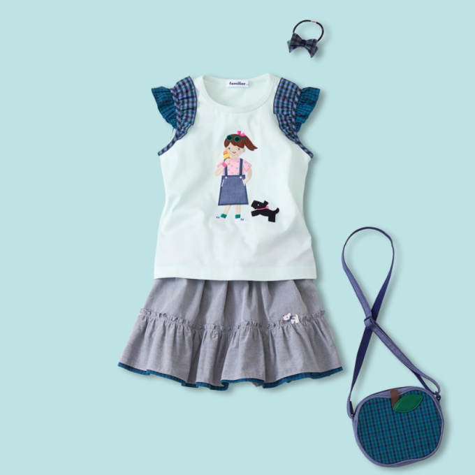キッズの新作‼女の子Tシャツ🍧