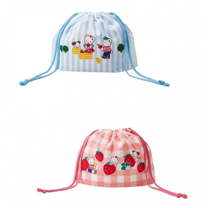 ファミちゃんリアちゃんのランチ巾着🧸