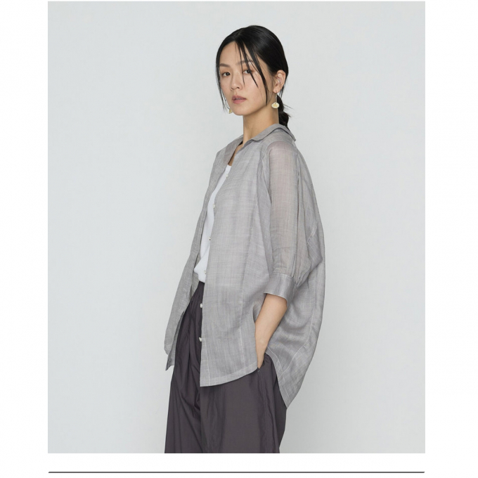 【新作】【麻素材】５月のUV対策【Gabardine K.T】