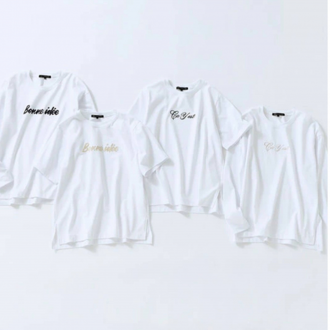 23区 LIMITED ORDER Fur Jacket ＆ Embroidery TEE 
