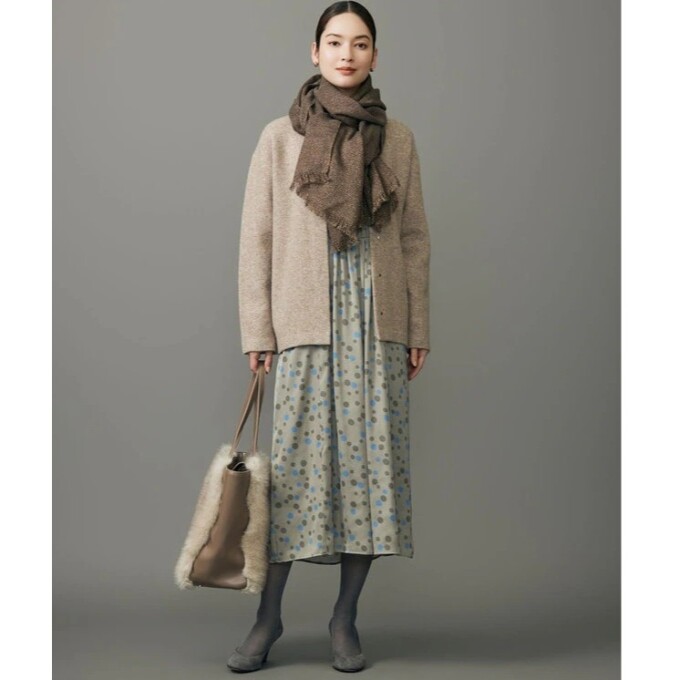 【自由区】お買い得★１枚できちんと見えワンピース