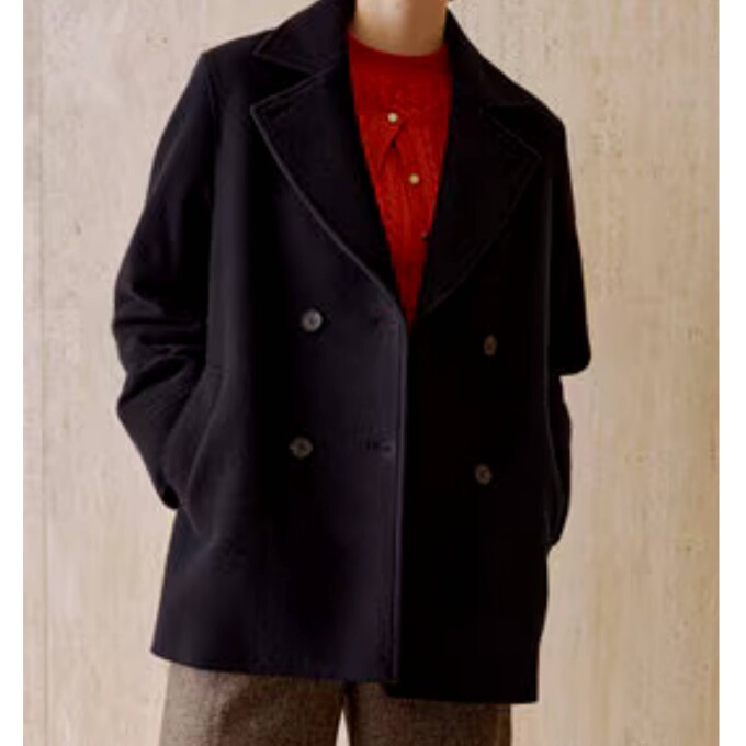 【Jプレスレディース 】トラッドスタイルに欠かせないPコート