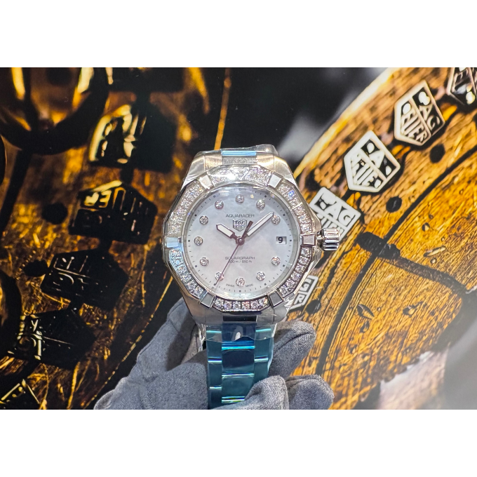 【TAG Heuer】まるで雪の結晶！？キラキラなカレラ❄️【タグホイヤー】WBP1314.BA0005