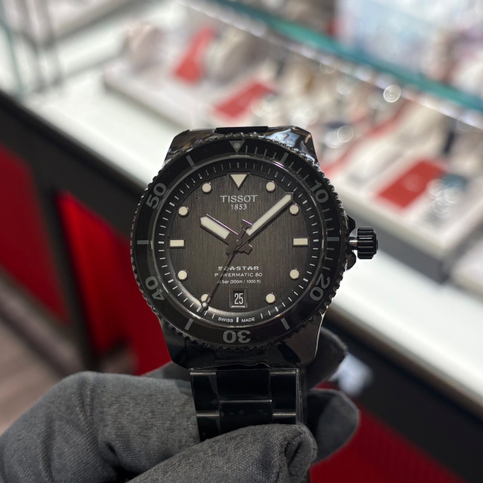 【TISSOT】オールブラックなティソと海へ！【ティソ】T120.807.33.051.00