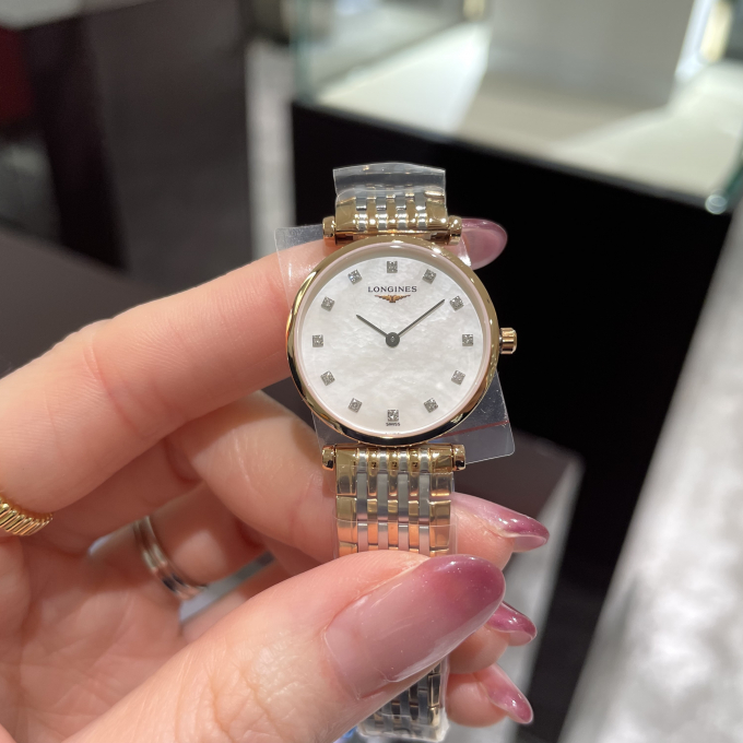 LONGINES】ピンクゴールドが光る😉【ロンジン】L4.209.1.97.7