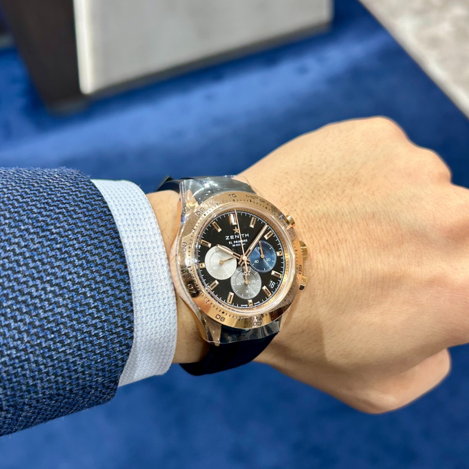 【ZENITH】ローズゴールドが際立つ、クロノマスタースポーツの頂点【ゼニス】18.3101.3600/21.R951