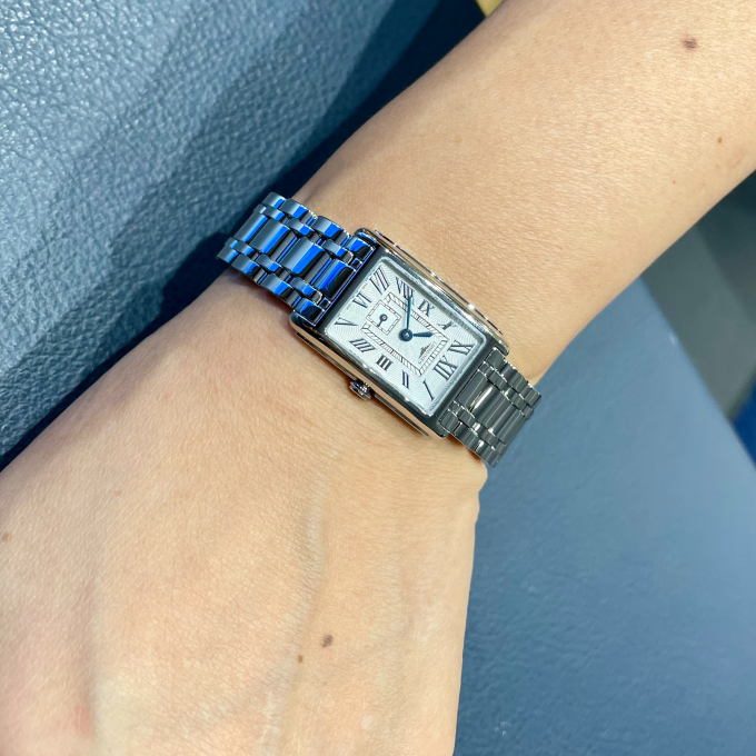 【LONGINES】ご購入ありがとうございました！白文字盤が美しい、ドルチェヴィータ【ロンジン】L52554706