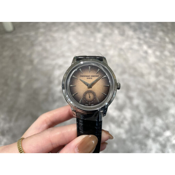 【FREDERIQUE CONSTANT】繊細なサーモンカラーのグラデーション！モネータフェア開催中！【フレデリックコンスタント】FC-435BBL3S6