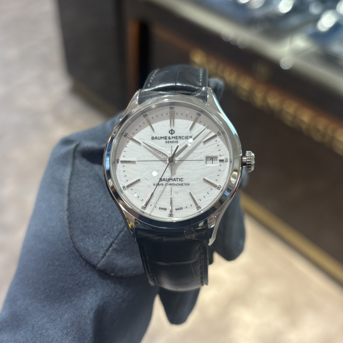 【BAUME&MERCIER】洗練されたボーマティック【ボームアンドメルシエ】BMMOA10518