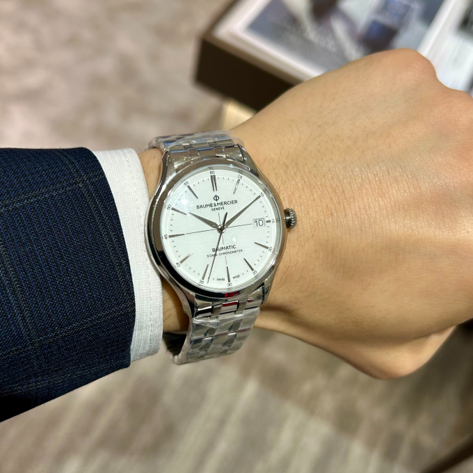 【BAUME&MERCIER】端正な美しさを腕元に【ボーム&メルシエ】BMMOA10518