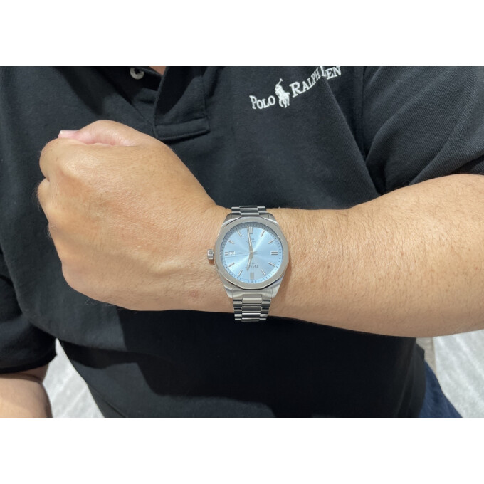【TISSOT】ご購入ありがとうございました！爽やかアイスブルーのPRC100【ティソ】T151.422.11.351.00