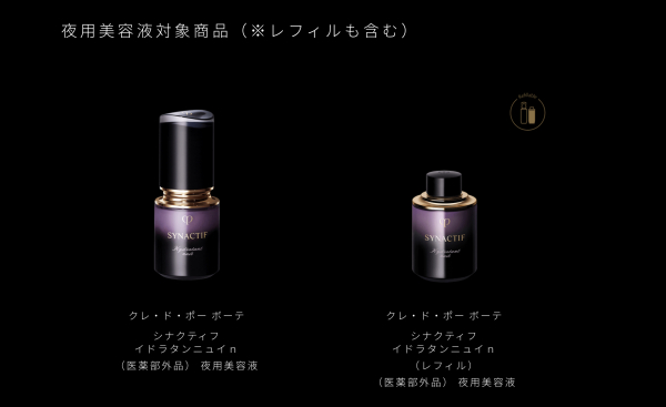 シナクティフ　夜用美容液 シナクティフ 保湿液&美容液2種（日中用・夜用）キットのご案内