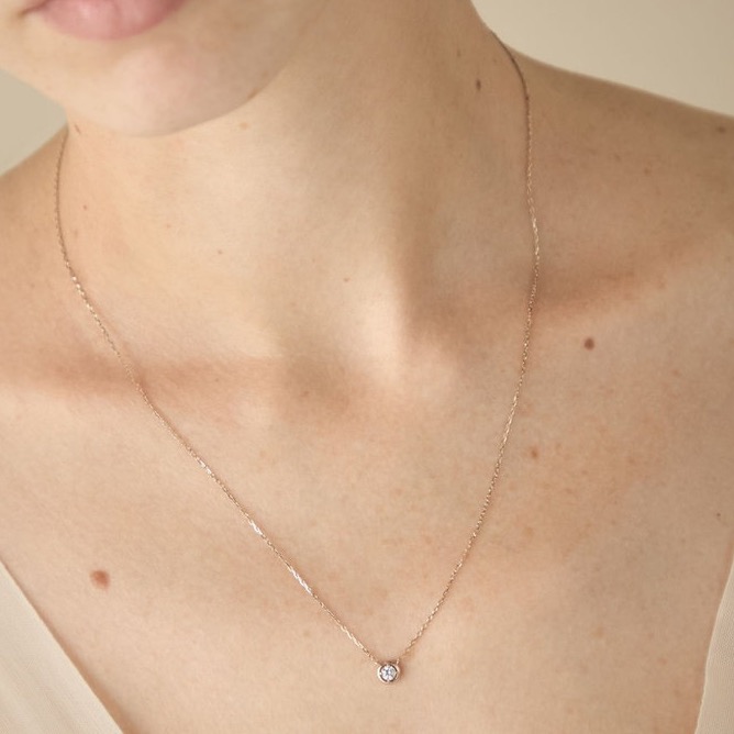 ete bijoux K18RBG トーンネックレス | エテ ビジュー | 大丸神戸店