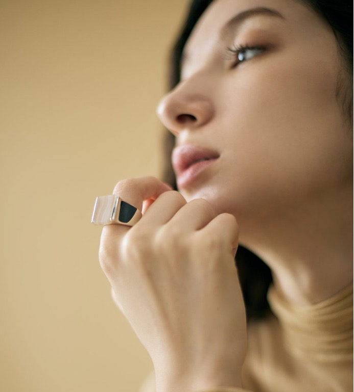 ete bijoux バンデッドアゲートリング | エテ ビジュー | 大丸