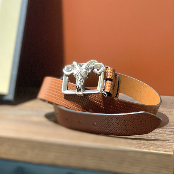 美品  自分だけのベルトをつくる】プレリーギンザ カスタムオーダー アクセサリー